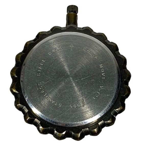 Pocket Watch By Dad's Root Beer Analog Old Fashioned Quartz It Works! Retro - Picture 2 of 3